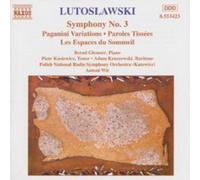 Witold Lutoslawski Lutoslawski: Symphony No. 3 (CD) Album (US IMPORT)