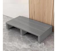 Witriolik Solid Wood Step Stool,Non-Slip Platform Step Safety Step,portable wooden stand up,Long Footstool Helper,High Load Capacity,for Deck Bathroom Garages,Space-Saving Design【80 * 30 * 11cm】