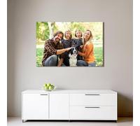 WITRN Custom Canvas Prints with Your Photos - Personalized Wall Art, Photo to Canvas Framed Print, Ideal for Family, Pet, Wedding, Baby Gift, Home Office Decor