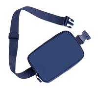 WITROMAN Belt Bag Fanny Pack Crossbody Bags for Women, Blue, 8 x 5 x 5.5 inches, 3 Pockets