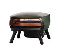 Witt PICCOLO Rotante 13" Outdoor Gas Pizza Oven - Compact, Portable with Rotating Stone & C-Shaped Burner | Ideal for Small Spaces, Easy to Clean, Restaurant-Quality Pizzas at Home - Green