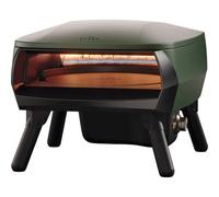 Witt PICCOLO Rotante 13" Outdoor Gas Pizza Oven - Compact, Portable with Rotating Stone & C-Shaped Burner | Ideal for Small Spaces, Easy to Clean, Restaurant-Quality Pizzas at Home - Green