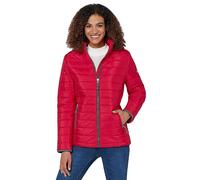 Witt Quilted Hooded Jacket Red