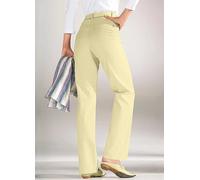Witt Straight Leg Trousers Light Yellow