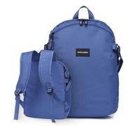WITTCHEN Expandable Airplane Backpack | 32L Carry-On Backpack | Water Resistant Laptop Backpack 17 Inch | Travel Backpack Carry-on Size | 47 × 32 × 14-18 cm, blue, City (37 x 28 x 12 cm), Casual