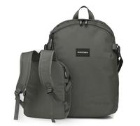 WITTCHEN Expandable Airplane Backpack | 32L Carry-On Backpack | Water Resistant Laptop Backpack 17 Inch | Travel Backpack Carry-on Size | 47 × 32 × 14-18 cm, gray, City (37 x 28 x 12 cm), Casual