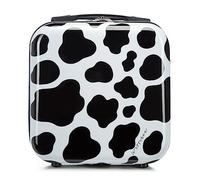 WITTCHEN Young Collection Cosmetic case Toiletry Bag ABS with Polycarbonate Coating Comfortable Handle Detachable Strap Size XS Black-White