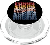 Wittenberg City Groovy Retro PopSockets PopGrip for MagSafe