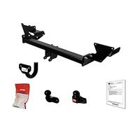 Witter Upgradable Fixed Flange Towbar 2 hole for Audi A3 Sportback incl Quattro 4/2013-12/2017 & Seat Leon Hatchback 5F