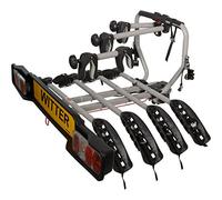 Witter ZX204 Bicyle Bolt-on Towball Mounted Bike Rack for 4 Bikes | Maximum Load of 60kg | Lightboard for 13 Pin Socket