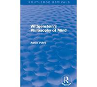 Wittgenstein's Philosophy of Mind (Routledge Revivals)