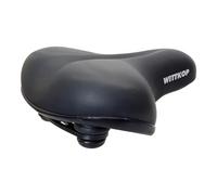 Wittkop bike saddle, big gel, unisex city, soft and comfortable with bracket