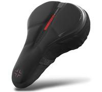 WITTKOP Bike Seat Cushion Made of Comfy Memory Foam I Bike seat Cover for Men & Women with Ergonomic 3-Zone-Concept I Bike Saddle Cover, for peleton seat cushin, Bicycle seat Cushion