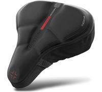 WITTKOP Comfortable Memory Foam Bike Saddle Cushion I Bicycle Saddle Cover for Men and Women with Ergonomic 3 Zone Concept