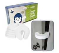 Wittle Finger Pinch Guard - 6pk. Baby Proof Door Stopper with Soft & Durable Foam - Keeps Doors from Slamming, Prevents Finger Pinch Injuries, and Child or Pet from Getting Locked in Room