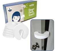 Wittle Finger Pinch Guard - 6pk. Baby Proof Door Stopper with Soft & Durable Foam - Keeps Doors from Slamming, Prevents Finger Pinch Injuries, and Child or Pet from Getting Locked in Room