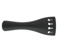 Wittner 260411 Violin tailpiece Ultra Classic Multi-System 4/4 - adjustable hanger cord - without fine tuners - without screwdriver - black