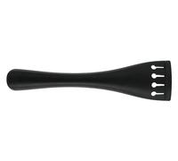 Wittner 262111 Cello tailpiece Ultra Classic 4/4 - high-tech plastic - ultra-light - without fine tuner - with tailgut - black