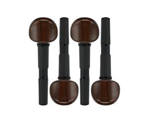 Wittner 270111MO4P Set of 4 Violin Fine Tuners for 4/4-3/4 Violin Diameter 8.6/1:30 Rosewood Colours Made in Germany