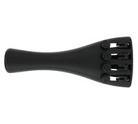Wittner Violin Tailpiece - Hi-Tech Plastic, 4 Fine Tuners, Ultra Light - 1/2 Size with Tailgut