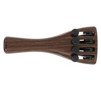 Wittner 918161P, Violin tailpiece ultra high-tech plastic, for 1/16 violin, rosewood colour, Made in Germany