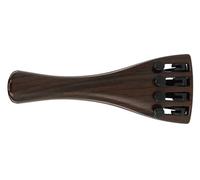 Wittner 919151P Viola tailpiece Ultra - for viola 38.0-39.5 cm- high-tech plastic - ultra-light - with nylon tailgut - 4 fine tuners - rosewood colour