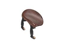 Wittner chinrest Augsburg, middle chinrest violin 3/4, high-tech plastic, height and inclination selectable, easy to adjust, without screwdriver, rosewood color, 256221P Made in Germany