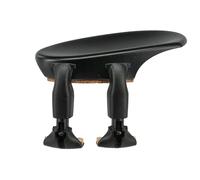 Wittner Chinrest, side-mounted chinrest Violin 1/8-1/16, high-tech plastic, anatomically shaped, allergy-tested, without screwdriver, black, Made in Germany, 250251