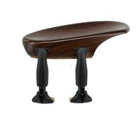 Wittner Chinrest, side-mounted chinrest Violin 3/4, high-tech plastic, anatomically shaped, allergy-tested, with screwdriver, rosewood coloured, Made in Germany, 250121P