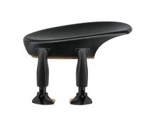 Wittner Chinrest, side-mounted chinrest Violin 3/4, high-tech plastic, anatomically shaped, allergy-tested, without screwdriver, black, Made in Germany, 250221