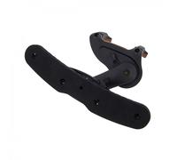 Wittner Isny Violin Shoulder Rest Clamp 1/4 - 1/2 Size Black
