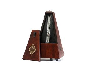 Wittner Maelzel 845M Traditional Pyramid Metronome Without Bell, Mahogany