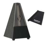 Wittner Mechanical Metronome 806k Black with Keepdrum Microfibre Cloth