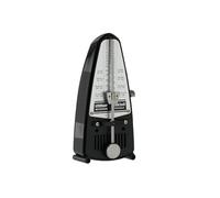 Wittner Metronome Taktell Piccolo Series 830 - Plastic casing - Without bell - Black - Mechanically wound - No batteries required - Made in Germany