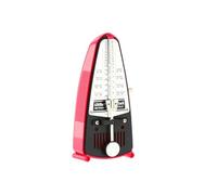 Wittner Metronome Taktell Piccolo Series 830 - Plastic casing - Without bell - Dark pink - Mechanically wound - No batteries required - Made in Germany