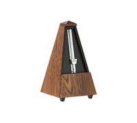 Wittner Metronome Taktell Pyramid Shape System Maelzel Series 800 - Solid wood casing - Without bell - Matte brown oak - Mechanically wound - No batteries required - Made in Germany