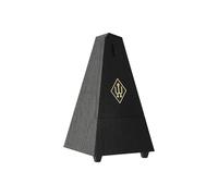 Wittner Metronome Taktell Pyramid Shape System Maelzel Series 855 - Plastic casing - With bell - Black - Mechanically wound - No batteries required - Made in Germany