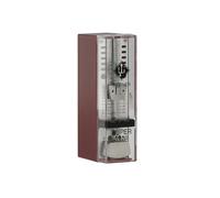 Wittner Metronome Taktell Super-Mini Series 880 - Plastic casing - Without bell - Ruby red - Mechanical winding - No batteries required - Made in Germany