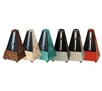 Wittner Taktell Pyramid Metronome in Plastic Housing without Bell Light Brown Marble Effect