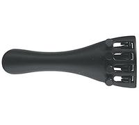Wittner Violin Tailpiece 1/8, 4 Fine Tuners, Fine Tuner Screws, Black, Light Metal
