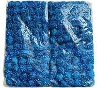 Witty Cuties Artificial Flowers Real Looking Artificial Blue Roses Foam Flowers for Crafting Fake Foam Roses Decoration DIY Wedding Bouquets Bridal Shower Flower Decoration Pack of 1 (144pcs).