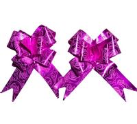 Witty Cuties Gifts Wrapping Pull Bows 30MM Ribbon Bows Hot-Pink Present Wrapping Bows Pompom Gift Bows Wreath Making Crafting Wedding Basket Flower Bouquets Pack of 20.