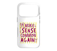 Witty Rationality Statement Graphic Case for iPhone 17 Pro