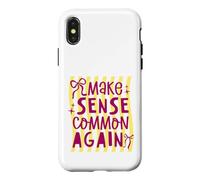 Witty Rationality Statement Graphic Case for iPhone X/XS
