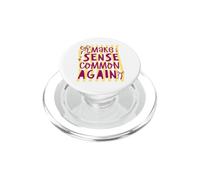 Witty Rationality Statement Graphic PopSockets PopGrip for MagSafe