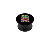 Witty Saying Actually Im Just Here Hold The Frequency PopSockets Adhesive PopGrip