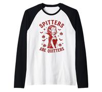 Witty Sexy Female Vampire Halloween Costume For Adult Women Raglan Baseball Tee