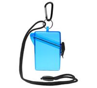 WITZ 00402-Blue See it Safe Waterproof ID/Badge Holder Case, Blue
