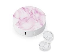 WIUFHFR Contact Lens Case Mail Love Portable Contact Case with Mirror Tweezers for Daily Use