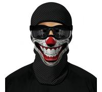 wiut 3D Printed Balaclava Neck Gaiter for Men Women, Full Face Ski Mask Motorcycle Sun UV Protection Breathable Headwear for Cycling Snowmobile Snowboarding Outdoor Sports (B)